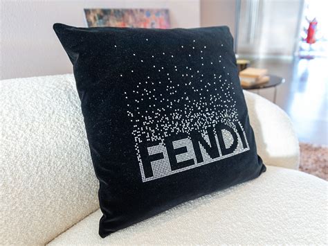 fendi swarovski cushions